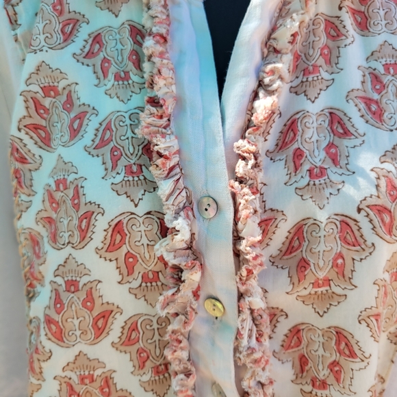 One of a kind Linen tunic or dress. - Picture 3 of 7